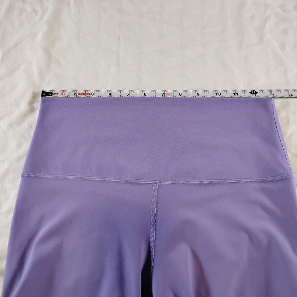 Lululemon Align High-Rise Short 6" Size 8 Dark Lavender - Picture 7 of 10